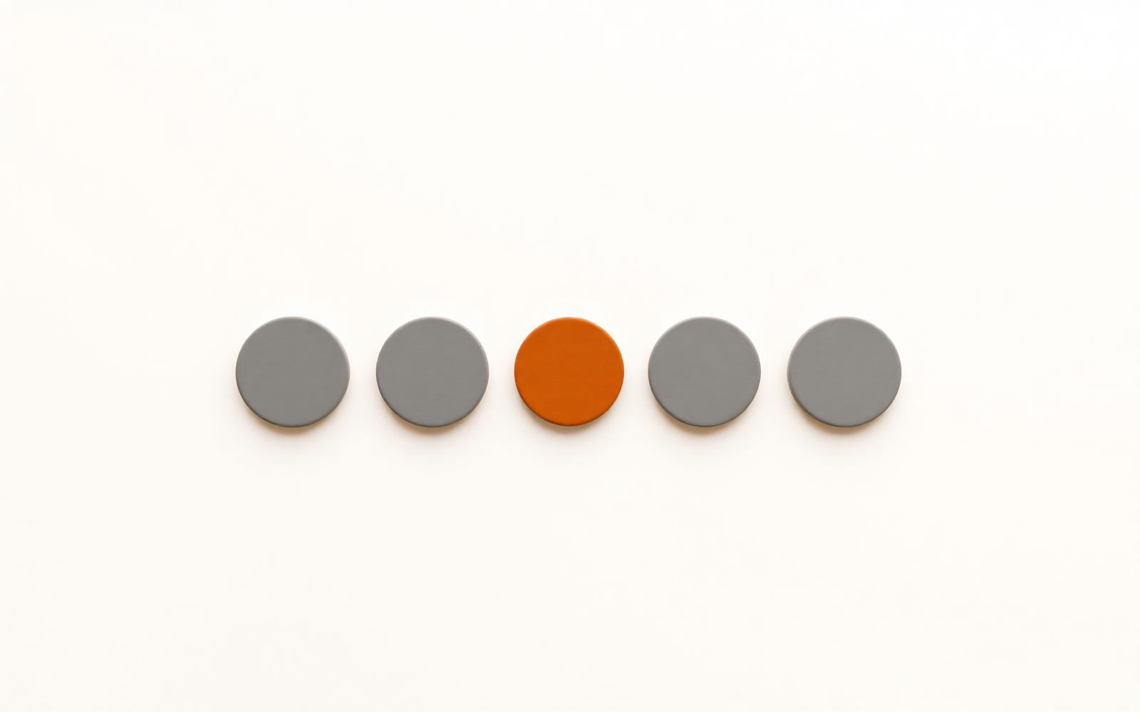 Visualization of a five-point Likert scale
